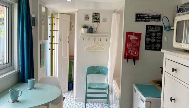 Ducha del cuarto de baño