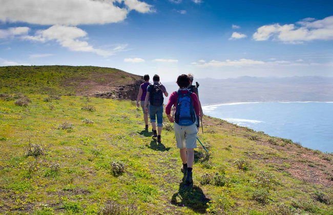 Trilha pelo vulcão de La Corona e Risco de Famara - Foto 8