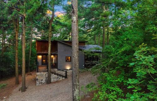 Romantic 1BR Cabin in Broken Bow HotTub, FirePit - Foto 7