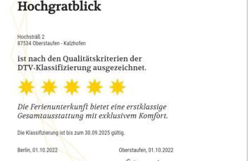 5 Sterne Ferienwohnung Hochgratblick mit Schwimmbad und Sauna - Foto 18