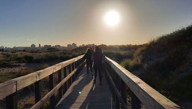 Passerella in legno a Mar del Plata