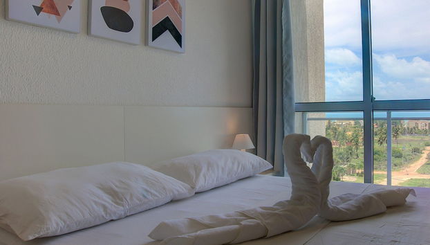 Triplex Hidromassagem em Porto das Dunas - Foto 4, Habitación