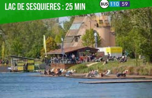 Loft Geek avec terrasse, piscine & parking - proche métro - Toulouse - Foto 17