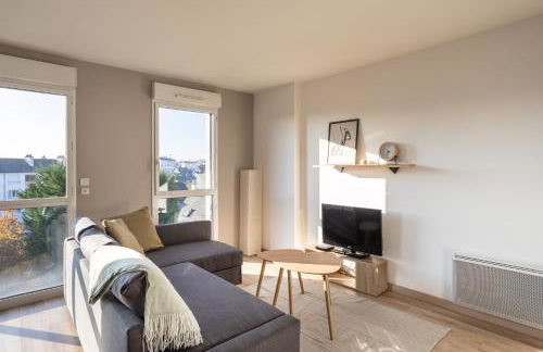 Le Cocon Voltaire - Appartement 2 chambres avec parking - Mabilais - Foto 10