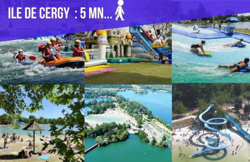 Le Riviera Port Cergy - Elégant Duplex étoilé - Foto 26