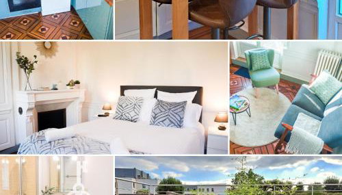 Le Canyon Rouen Centre by MyFrenchPAT Terrasse & Parking - Foto 4