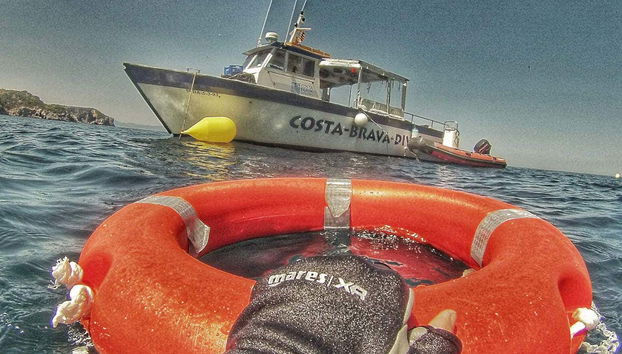 Bateau en direction des îles Medes