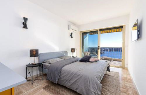 Villefranche Sur Mer:Appartement-villa, Vue mer, jardin, parking. - Foto 19