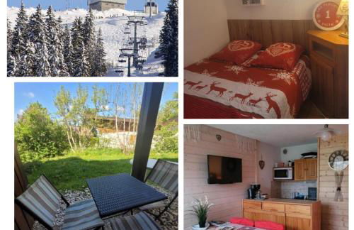 Le Flocon, Joli Cocon 4 pers avec Cheminée, LES ROUSSES, Draps inclus & Parking gratuit - Foto 23