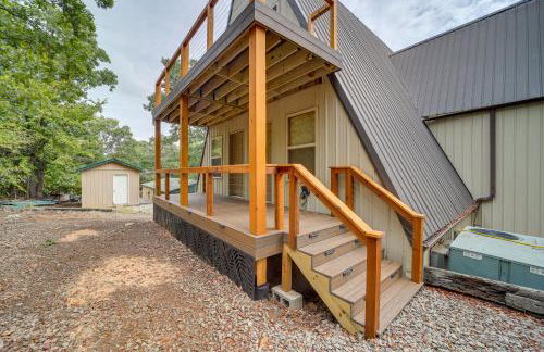 Lake Eufaula Cabin with Hot Tub and Large Deck - Foto 41