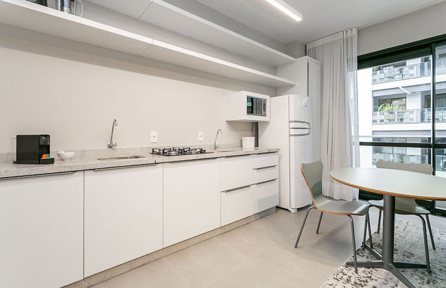 Studios Tower by Viva - Prédio com piscina e estacionamento no centro de Floripa - Foto 44