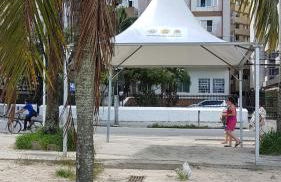 Pé na areia Gonzaguinha São Vicente - Foto 7