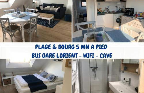 TOUT A PIED ! T2 25m2 - Parking privé - Wifi - Foto 1