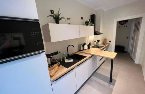 Soul-Apartment Terrasse Privat-Parkplatz Boxspringbett 55Zoll TV WLAN - Foto 14