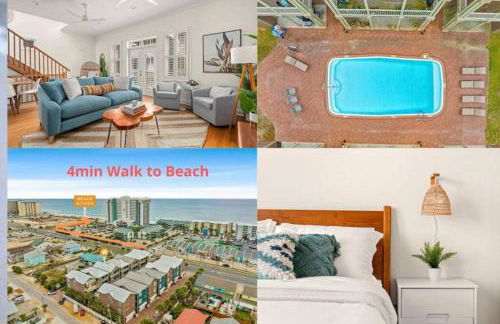 Modern Beach Haüs 4 min walk to beach w/ pool BBQ - Foto 1