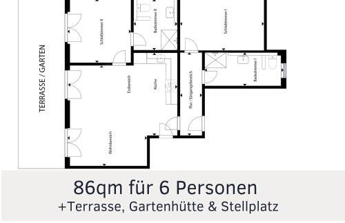 Lotsendeck Fehmarn mit Terrasse & Garten, barrierearm - Foto 24