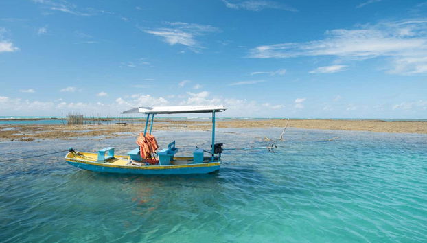 Le acque della spiaggia