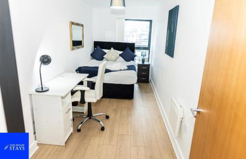 2ndHomeStays-Digbeth-B12 I Large Stylish 2-Bed Apartment I Ensuite I Sleeps 6 I Free Parking & WiFi I Perfect for Work Stays, Relocations & Holiday I Near Birmingham Project Sites & Attractions - Foto 19
