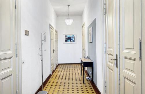 Ferienwohnung Villa Nieske - Jugendstil Denkmal, free WLAN & Parken, Self Check-In, Smart-TV - Foto 29