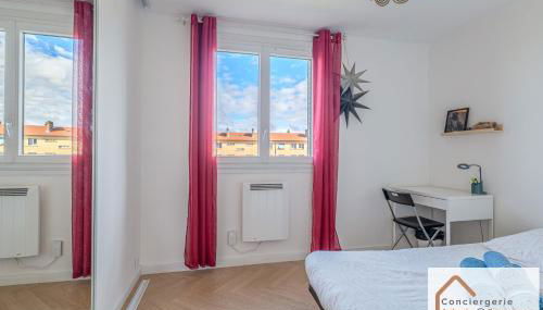 Bel appartement aux portes de Lyon - Foto 4, towels, wardrobe