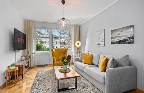 Stilvolle Stadtoase, 116 qm, Parkblick, Wassernah, Parkplatz - Foto 10