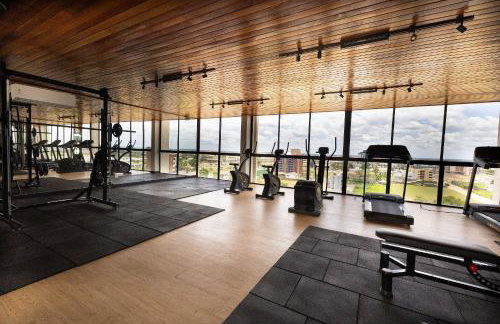 Estúdios Modernos no Empíria - com Vista, Piscina e Academia - Foto 12