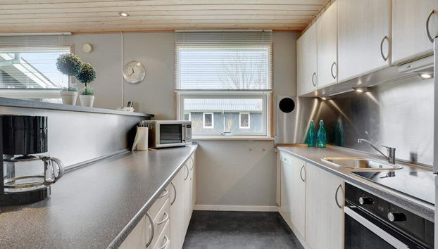 6 Person Holiday Home in Hemmet - Foto 5, Cocina privada