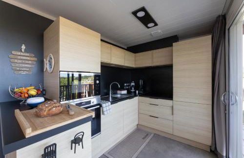 Oihana grand chalet de 2 à 6 pers climatisé avec piscine vue et calme à Hasparren-Pays Basque - Foto 14