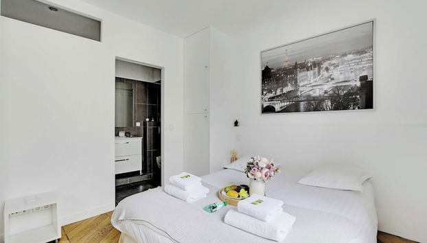 Authentic Apartment - 1br/2p - Palais Garnier - Foto 4, Habitación