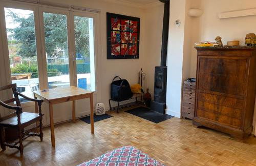 VILLA LES TERRASSES dans la nature avec piscine à 2 pas de Lyon, - Foto 16