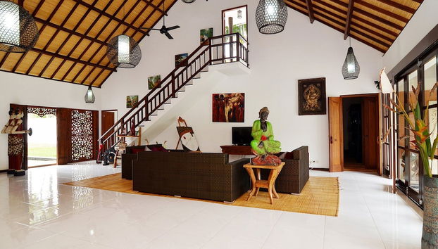 Zona de estar del vestíbulo