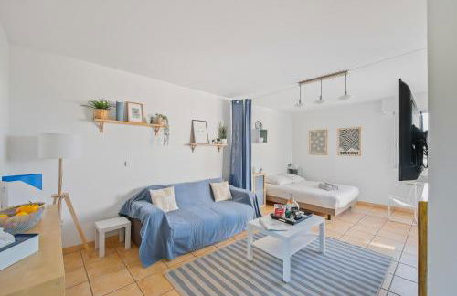 Piscine & Soleil à Hyères - T3 spacieux avec Clim & Extérieurs - Foto 15