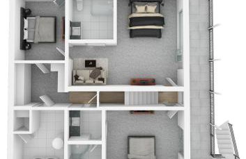 Luxury 3BR Hillside Retreat wAC Panoramic View - Photo 18