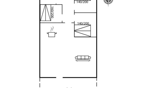 "Ørwendil" - 2km from the sea - Foto 2, Floorplan