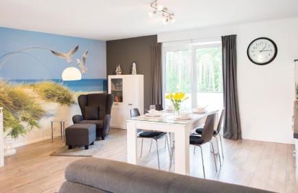 Ferienwohnung Küstenwaldblick mit privat Sauna, 87qm & 2 Schlafzimmern - Foto 1