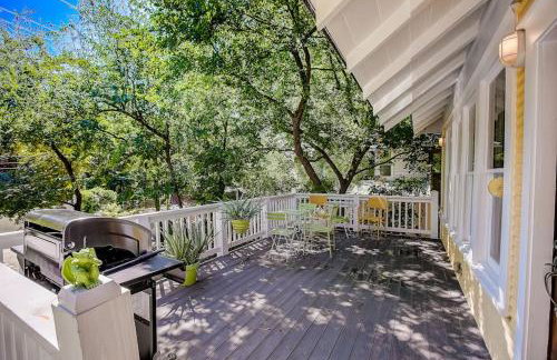 Quiet central home with enclosed yard, deck, grill, central AC, washer and dryer - Foto 28