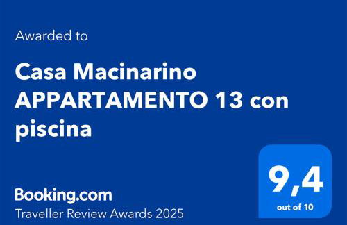 Casa Macinarino APPARTAMENTO 13 con piscina - Foto 3