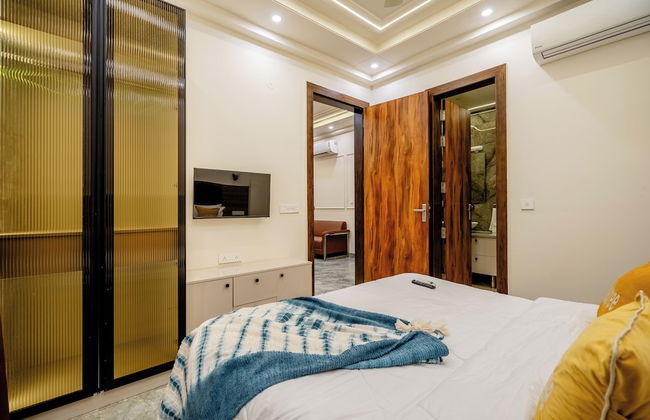 Lime Tree 1BHK Service Apartment Gurgaon - Foto 8