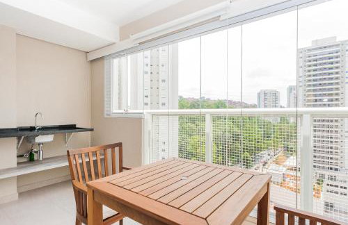 IN4 - Novo Bhaus Morumbi - Shopping Jardim Sul - 50m2 - Linda vista 19o andar - Vaga de Garagem - Acomoda 2 adultos e 1 criança - Foto 22