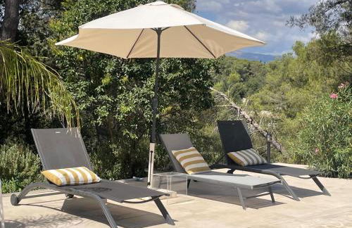 La villa des Carriers - maison avec piscine, 10 min mer - Foto 44