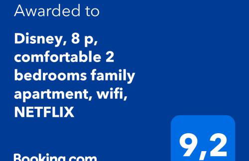 Disney, very nice 2 bedrooms family apartment, wifi, NETFLIX 8 pers - Foto 42