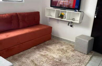 APT-10 Completo Com Ar-Condicionado Garagem Predio Central Perto de tudo - Foto 47