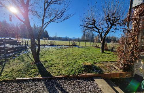 Ferienwohnung mit Garten und Bergblick - Foto 7