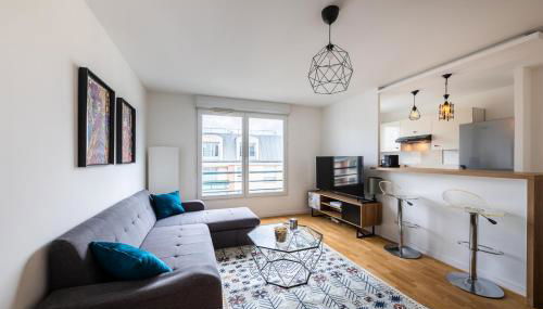 Chic&Cosy 1-Bedroom Apart,2 min Metro,10 min Paris - Foto 3