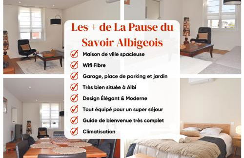 La Pause du Savoir Albigeois - Garage - Climatisation - Centre ville - Foto 4