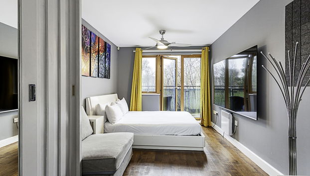 Modern 2-bed Flat, Bethnal Green - Foto 4, Habitación