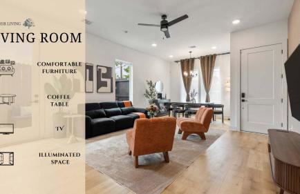 Modern 3BR 2 5BA Home Just Completed with Hot Tub - Foto 6