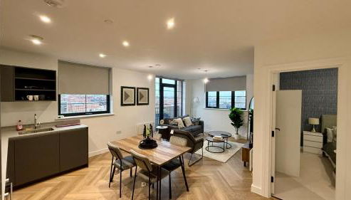 Serene- Stunning Two Bedroom 2 washroom, Spacious, dual aspect lounge, Jwellery Quarter, Birmingham City Centre - Foto 2