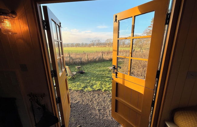 Cosy Romantic Shepherd hut in Open Countryside - Foto 12