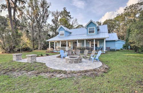 20 Mi to UF Campus Santa Fe Lake Escape with Dock! - Foto 1